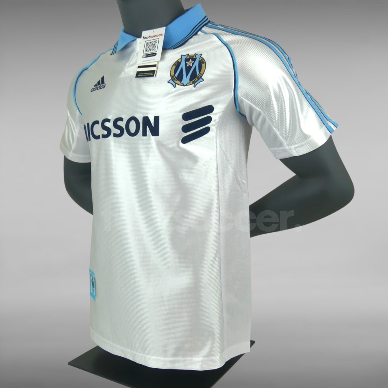 MAILLOT RETRO VINTAGE OM MARSEILLE DOMICILE 1998-99 (3)