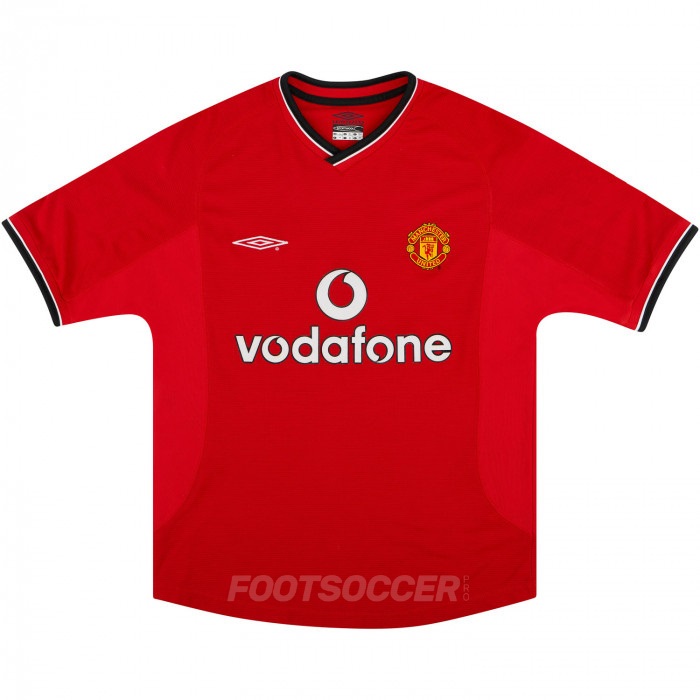 2000-02 Maillot Retro Vintage Manchester United Home (1)