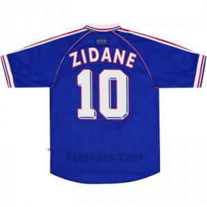 Maillot Equipe de France Retro Vintage Zidane 1998 (01)