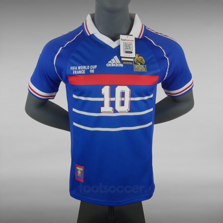 France 98 Zidane Home Shirt (1)