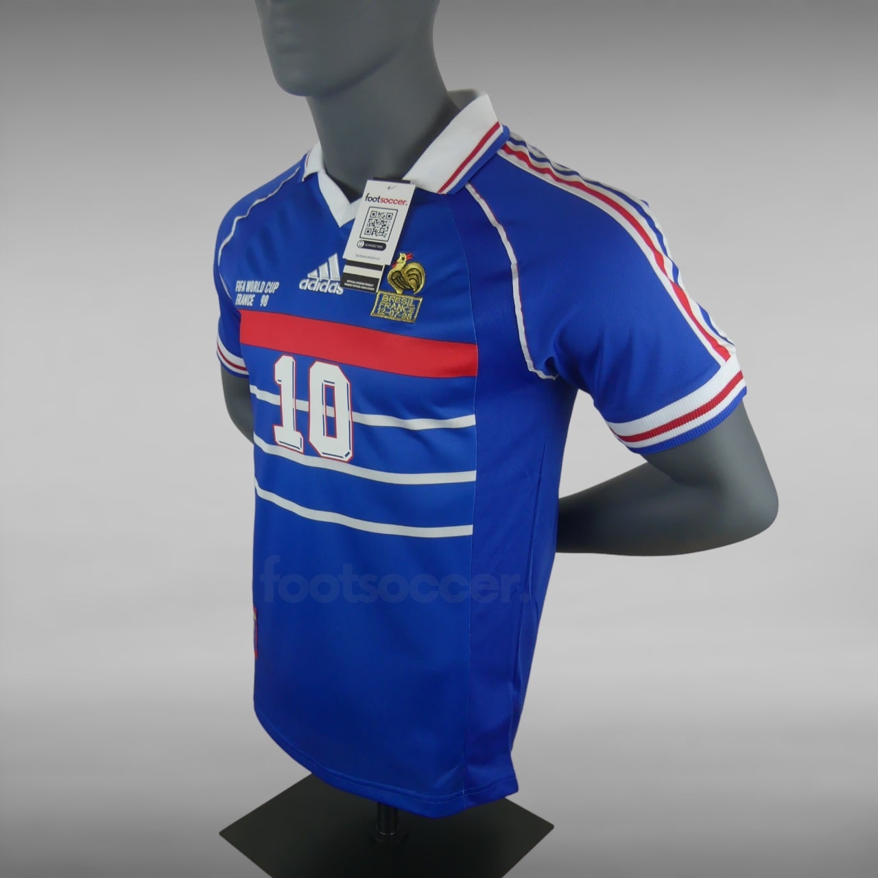 Maillot France 98 Zidane Domicile (2) Maillot France 98 Zidane Domicile (2)