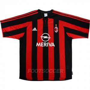 Maillot Milan AC Retro Home 2003 2004 (01)