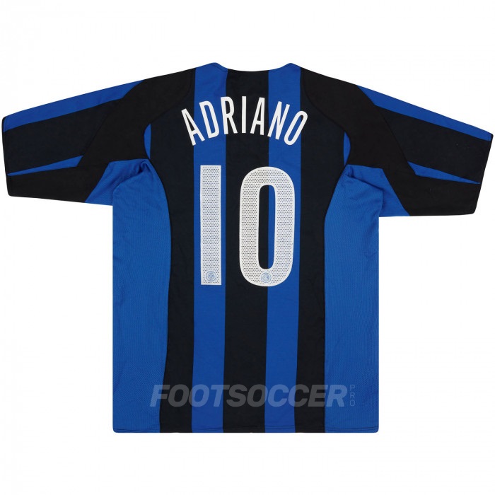 Maillot Retro Vintage ADRIANO 10 Inter Milan 2004 2005 (1)