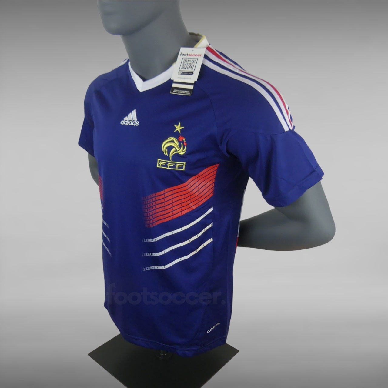 Maillot Retro Vintage Equipe de France 2009-10 (2)