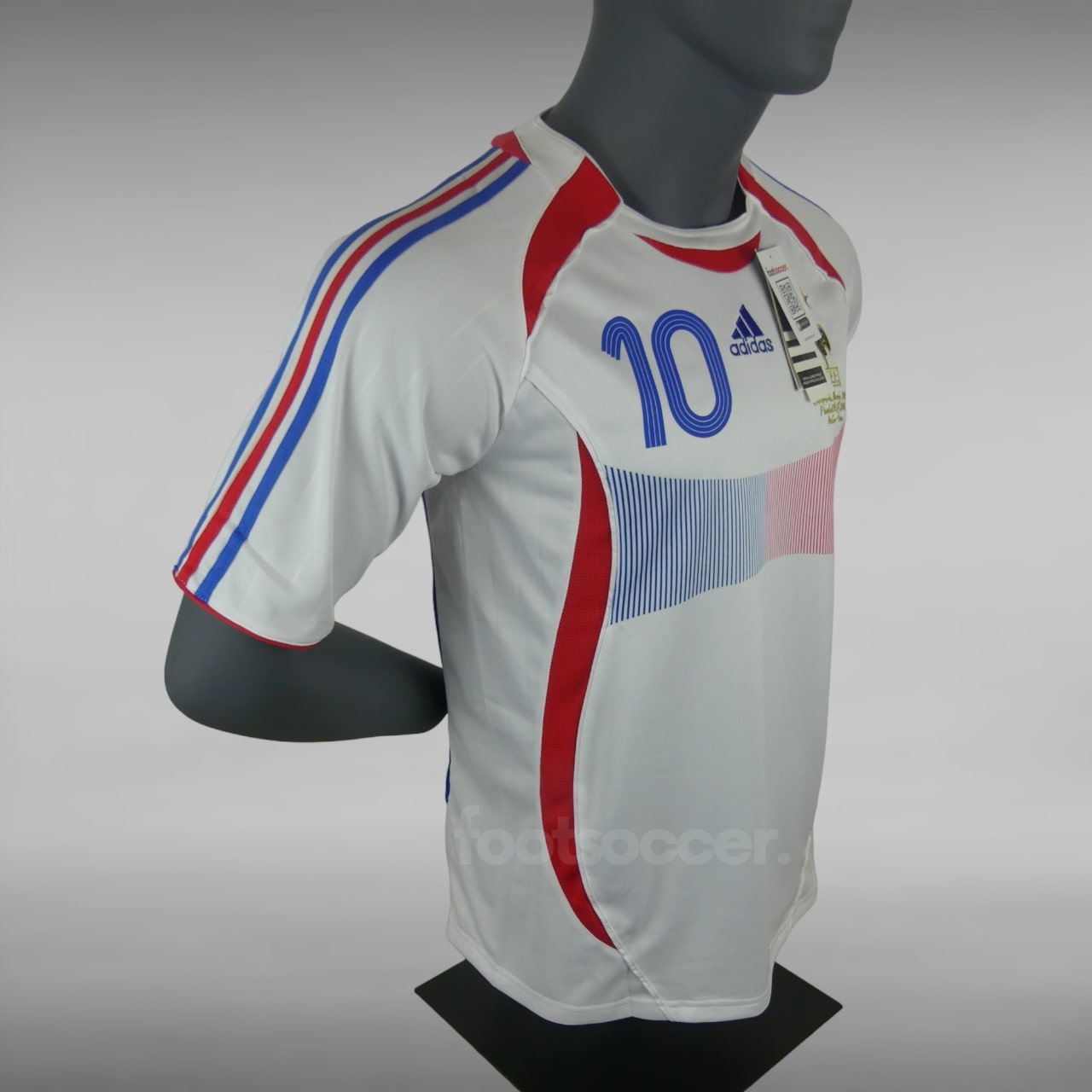 Maillot Retro Vintage Equipe de France ZIDANE 2006 (6)