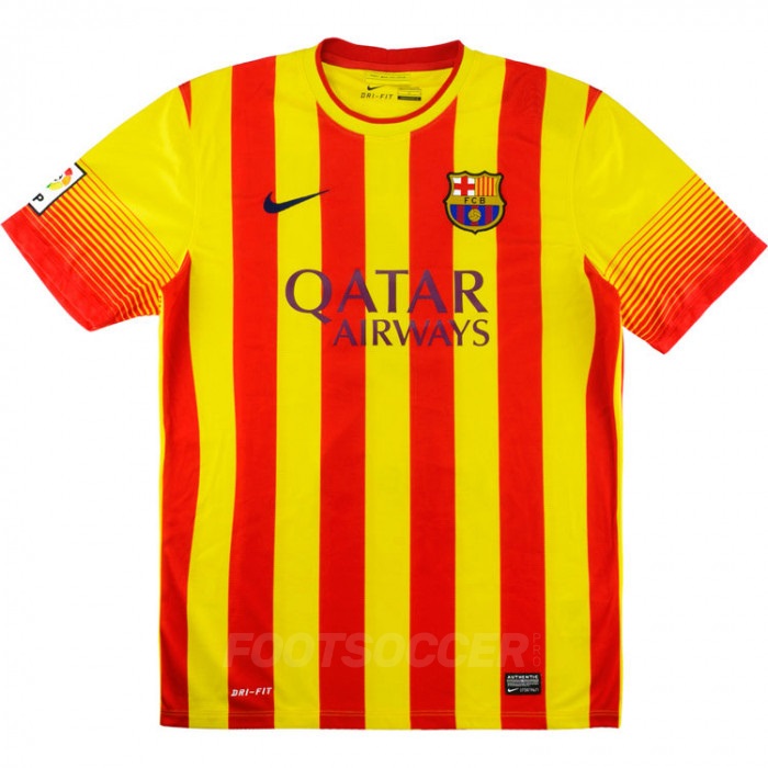 Maillot Retro Vintage FC Barcelone Away 2013 2015 (1)