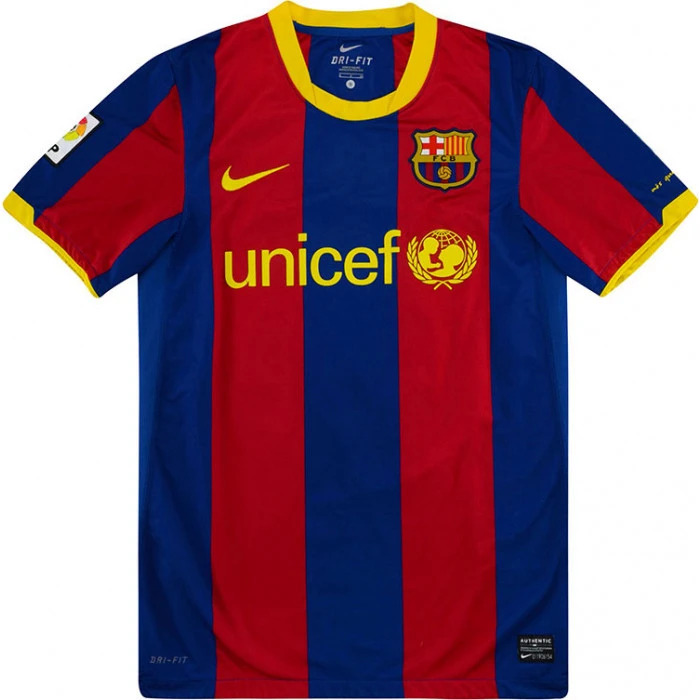 Maillot Retro Vintage FC Barcelone Domicile 2010 2011 XAVI (2)