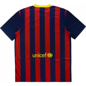 Maillot Retro Vintage FC Barcelone Domicile 2013 2014 (2)