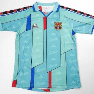 Maillot Retro Vintage FC Barcelone Exterieur 1996 1997 RONALDO (2)