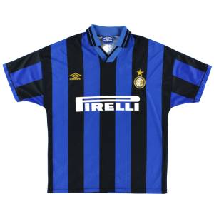 Maillot Retro Vintage Inter Milan 1995 1996 (1)