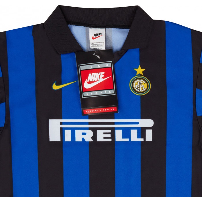 Maillot Retro Vintage Inter Milan 1998 1999 (2)