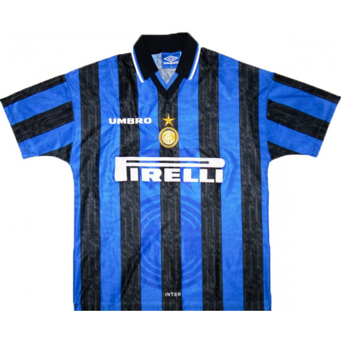 Maillot Retro Vintage Inter Milan Home 1997 1998 RONALDO (2)