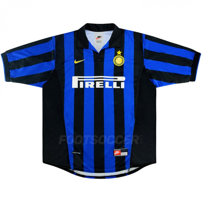 Maillot Retro Vintage Inter Milan Home 1998 1999 (1)