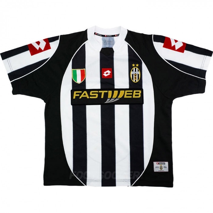 Maillot Retro Vintage Juventus Home 2002-03 (01)