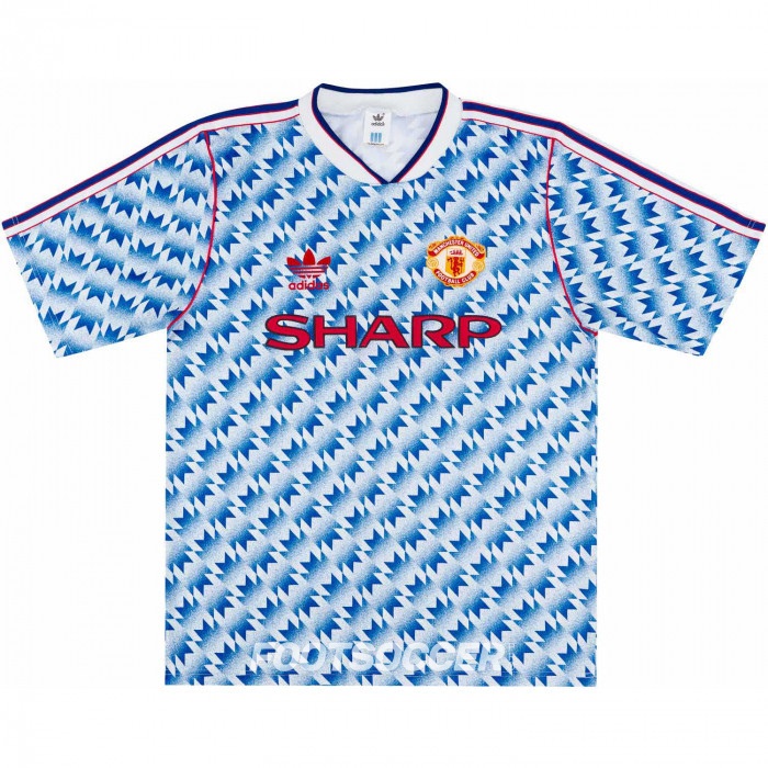 Maillot Retro Vintage Manchester United Away 1990-92 (1)