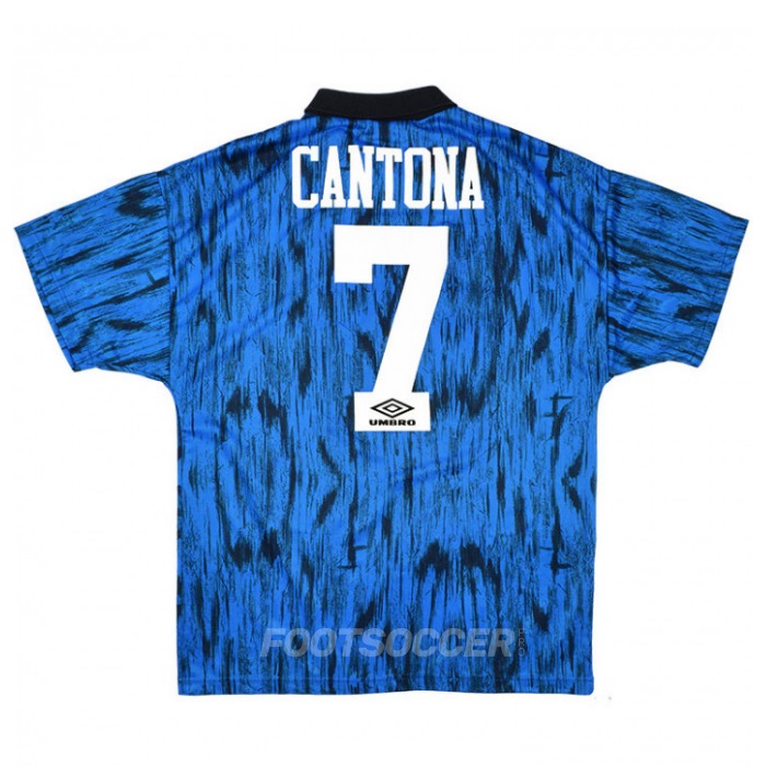 Maillot Retro Vintage Manchester United Away 1992-93 Cantona (1)