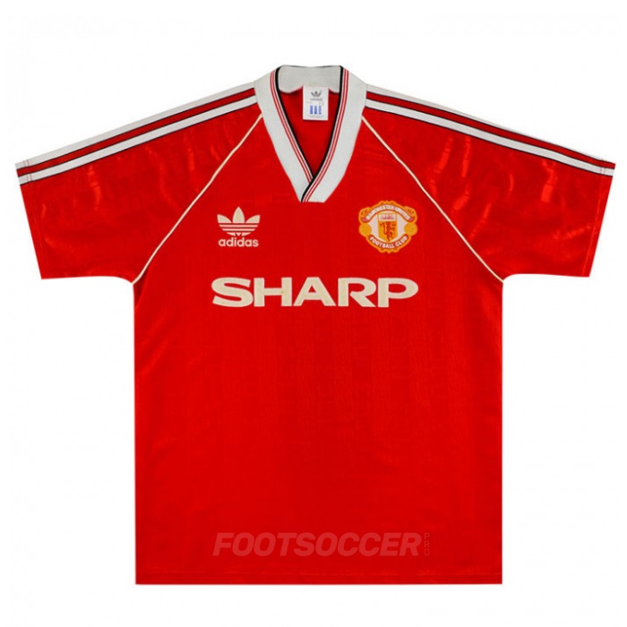 Maillot Retro Vintage Manchester United Home 1988-90 (1)