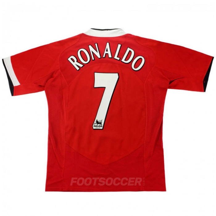Maillot Retro Vintage Manchester United Home 2004-06 Ronaldo (1)