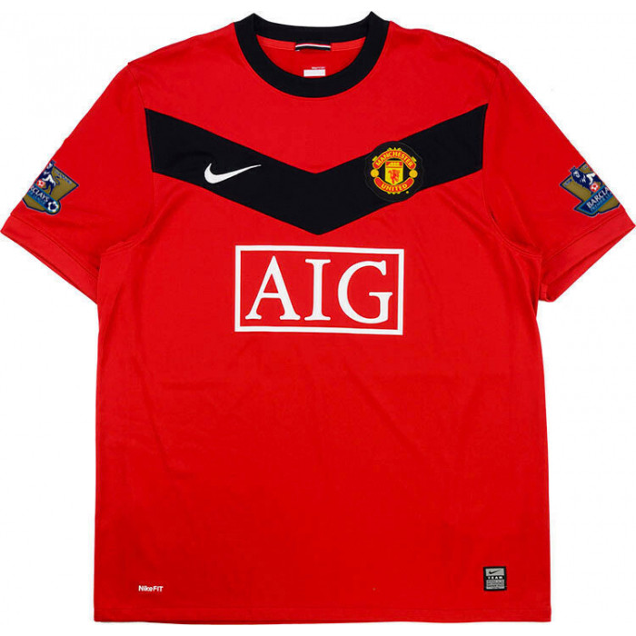 Maillot Retro Vintage Manchester United Home 2009-10 Rooney (3)