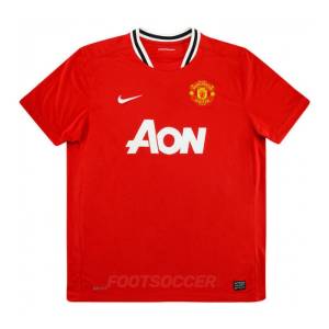 Maillot Retro Vintage Manchester United Home 2011-12 (1)