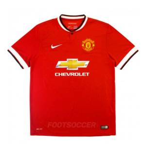 Maillot Retro Vintage Manchester United Home 2014-15 (1)