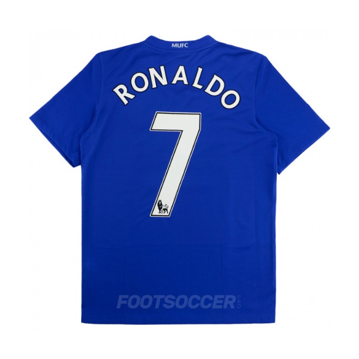 Maillot Retro Vintage Manchester United Third 2008-09 Ronaldo (1)