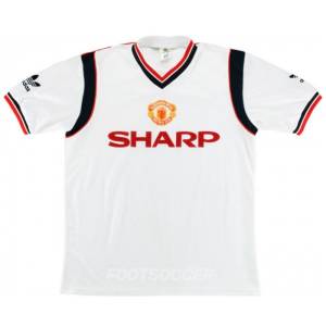 Maillot Retro Vintage Manchester united Away 1984-86 (1)