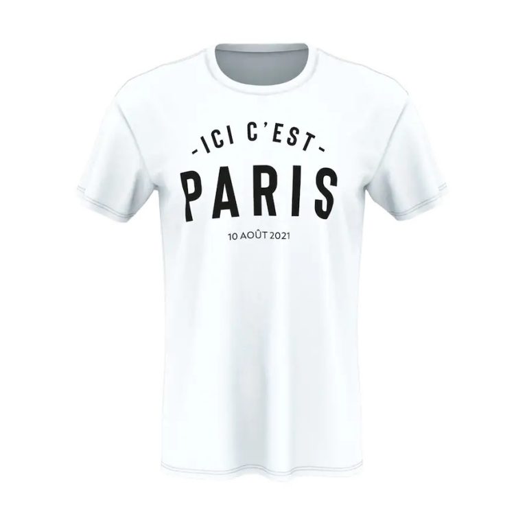 T-Shirt PSG Messi Ici c’est Paris (1)