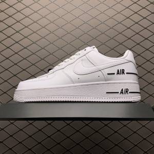 Air Force 1 Low Double Air Low White Black (1)