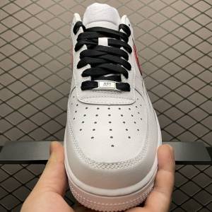 Air Force 1 Low White Black Red (6)