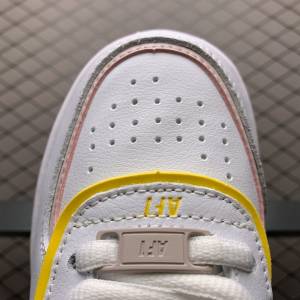 Air Force 1 Shadow White Barely Rose Speed Yellow (W) (5)