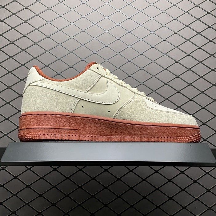 Air Force 1 07 Low Beige White Brown Gold (2)