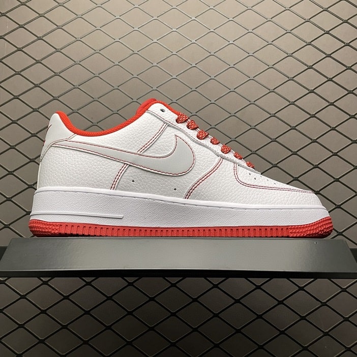 Air Force 1 07 Low Reflective White Red (2)