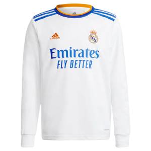 MAILLOT BENZEMA REAL MADRID DOMICILE MANCHES LONGUES 21-22 (2)
