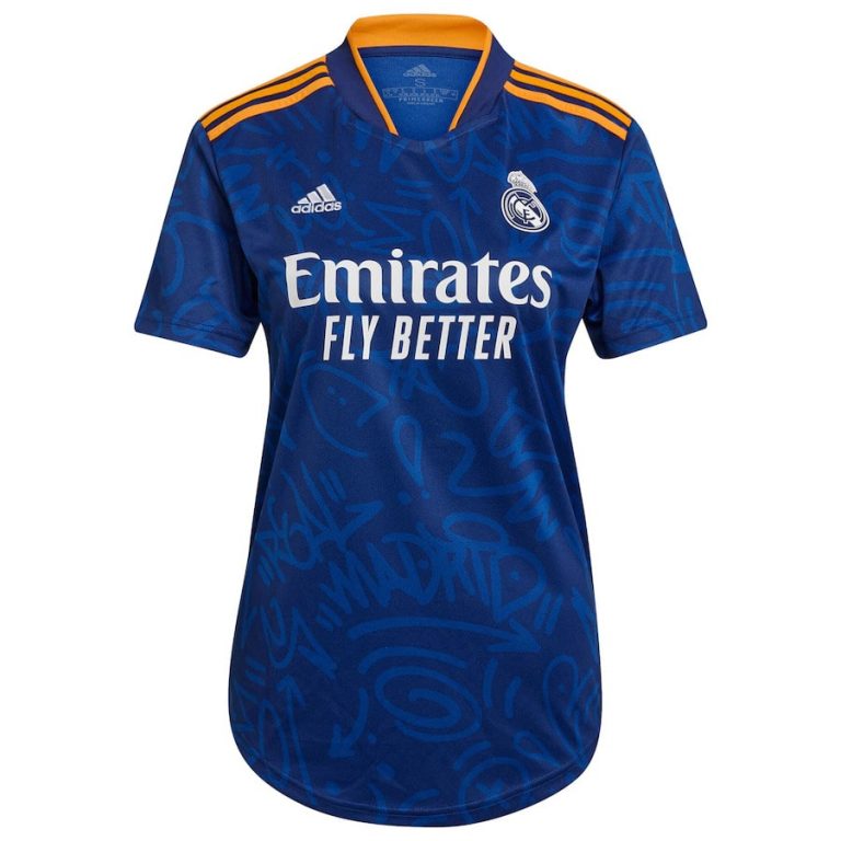 MAILLOT BENZEMA REAL MADRID EXTERIEUR 2021 2022 FEMME (2)