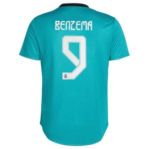 MAILLOT BENZEMA REAL MADRID THIRD 21-22 FEMME (1)