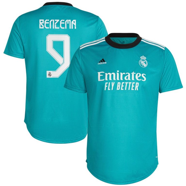MAILLOT BENZEMA REAL MADRID THIRD 21-22 FEMME (3)