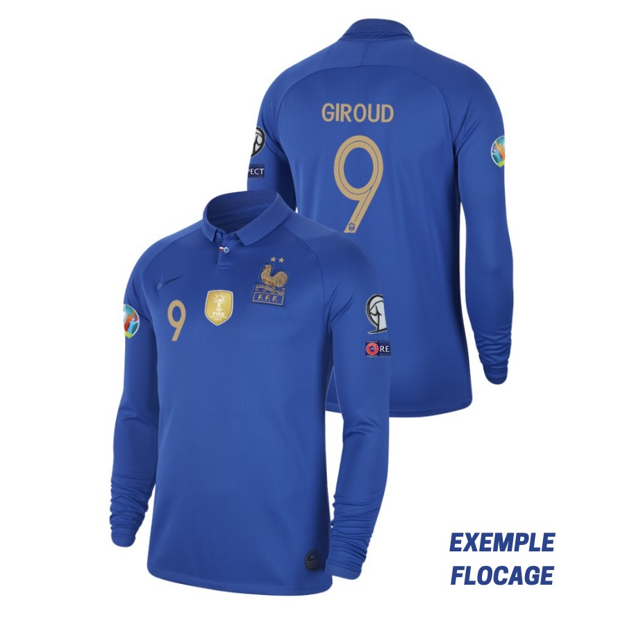 MAILLOT EQUIPE DE FRANCE CENTENAIRE MANCHES LONGUES (5)