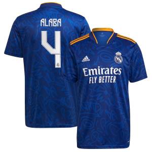 Trikot Weiß Alaba Real Madrid 2021 2022 Offizielles Produkt Blancos 4 