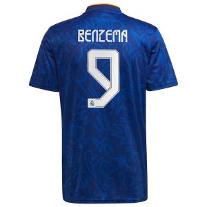 MAILLOT REAL MADRID EXTERIEUR 2021 2022 BENZEMA (1)MAILLOT REAL MADRID EXTERIEUR 2021 2022 BENZEMA (1)