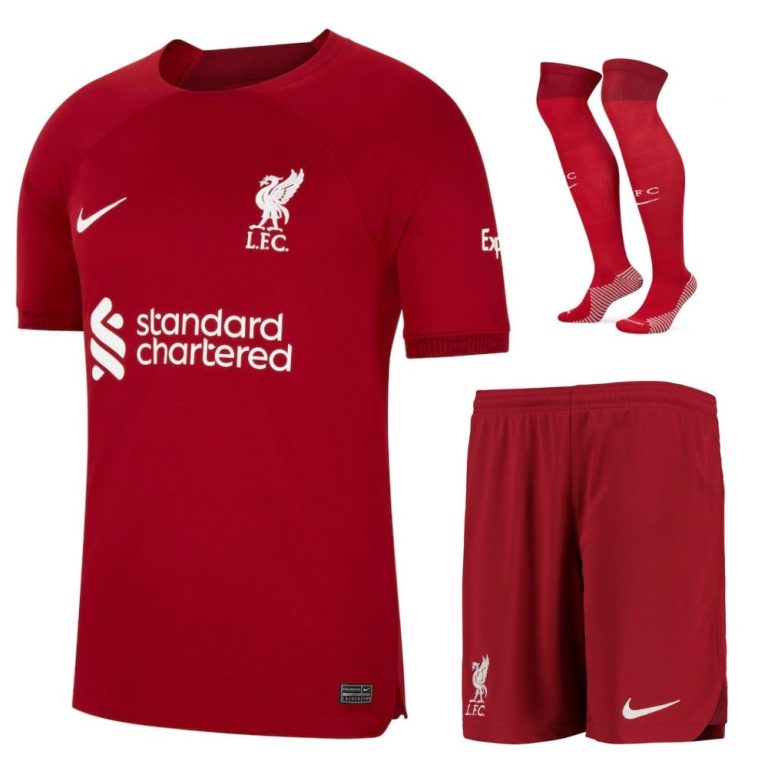 LIVERPOOL HOME KIT JERSEY 2022 2023