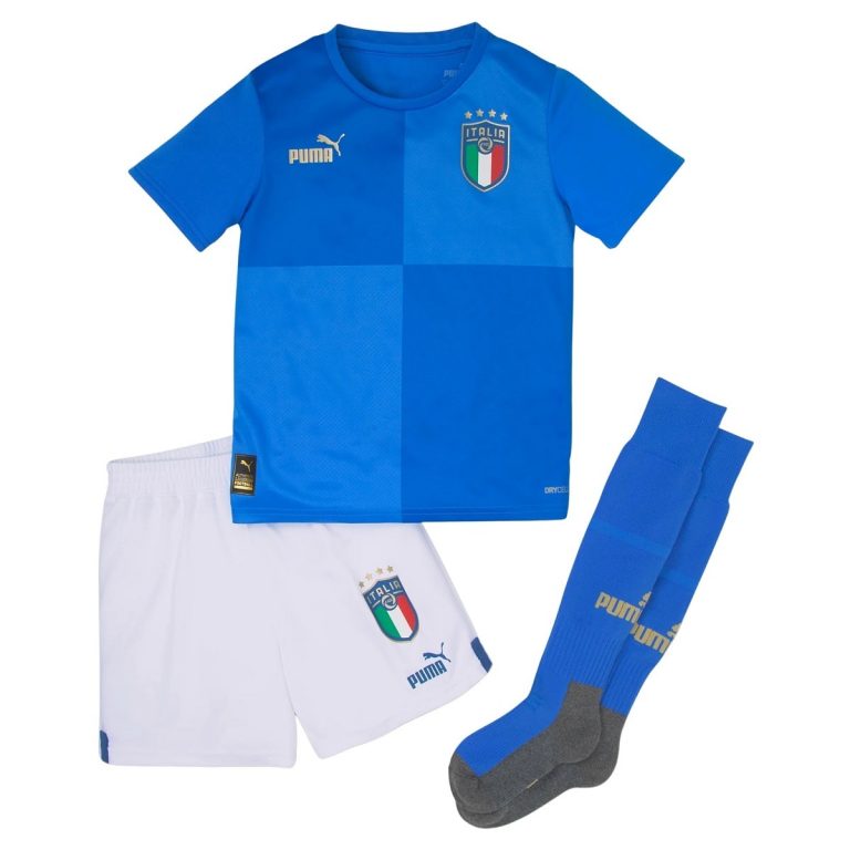 ITALY HOME CHILDREN'S KIT JERSEY 2022 2023 (1)