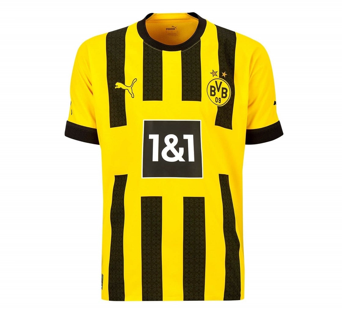 MAILLOT MATCH BVB DORTMUND DOMICILE 2022 2023 1 min - Passion parisienne :  Faites de votre fandom une réalité avec le club de football