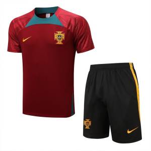 Survetement Short T shirt Portugal 2022 2023 Home (1)