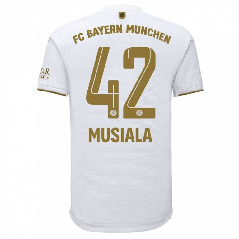 MAILLOT BAYERN MUNICH EXTERIEUR 2022-23 MUSIALA