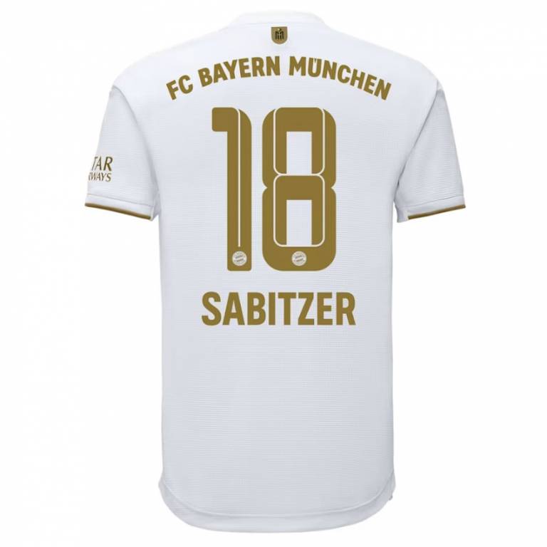 BAYERN MUNICH AWAY SHIRT 2022-23 SABITZER