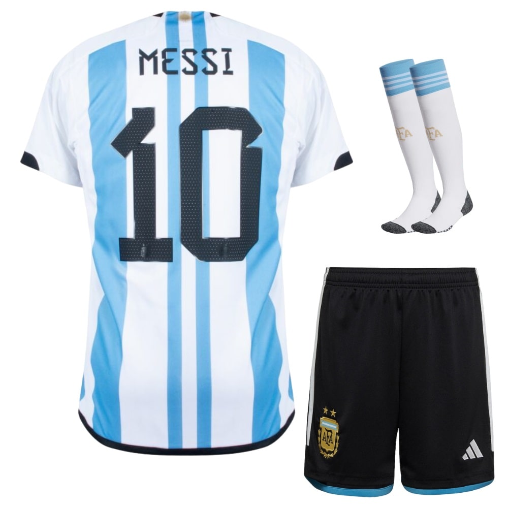 Rose Argentina No.10 Messi Jersey (26 Yards), Argentina Soccer Jersey 2022, Messi Shirt Short Sleeve Football Kit, Kids/Adult Soccer Fans Gifts