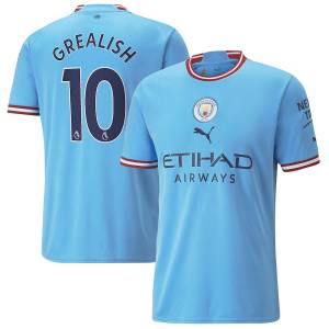MAILLOT MANCHESTER CITY DOMICILE 2022 2023 GREALISH (1)