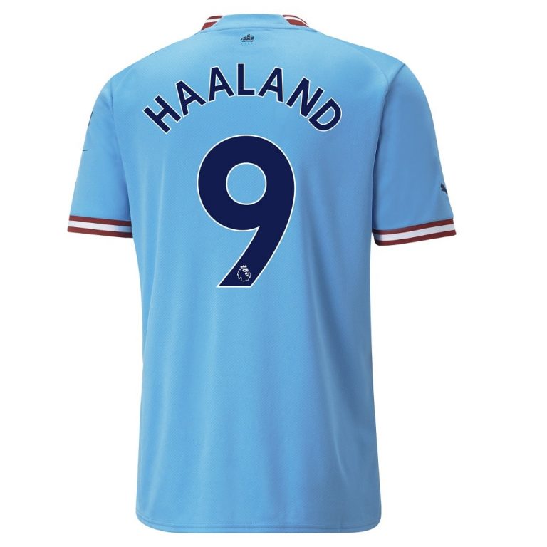 MAILLOT MANCHESTER CITY DOMICILE 2022 2023 HAALAND (1)