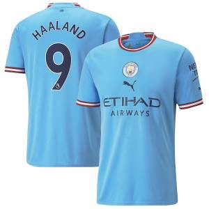 MAILLOT MANCHESTER CITY DOMICILE 2022 2023 HAALAND (3)